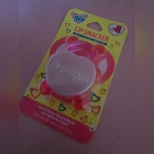 Pink Strawberry Teady Bear Shaped Lipsmacker